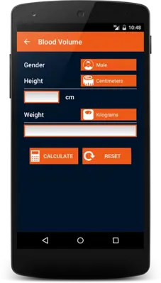 Health Calculator android App screenshot 10