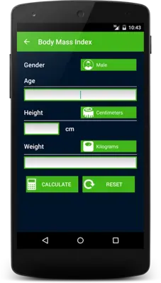 Health Calculator android App screenshot 14