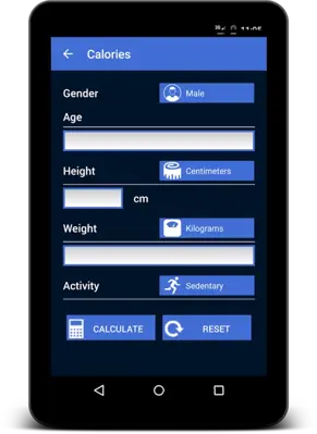 Health Calculator android App screenshot 5